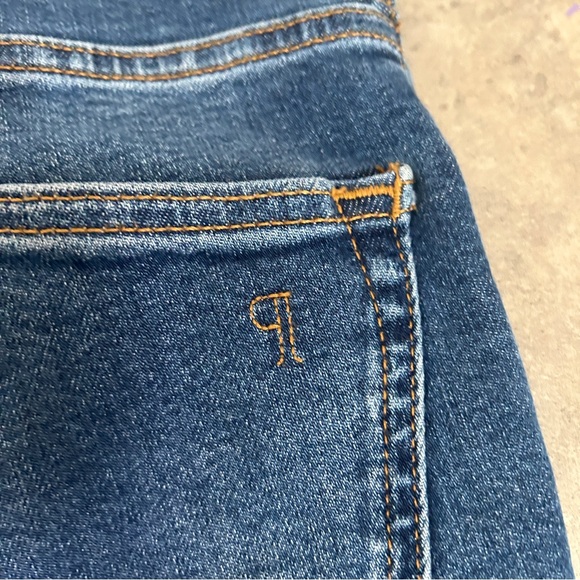 Anthropologie pilcro mid rise blue straight boot jeans size 26 - Picture 5 of 7